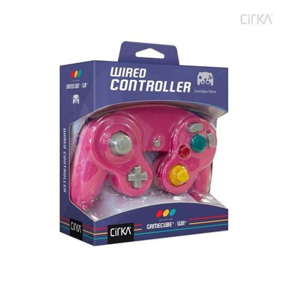 Nintendo Wii/ GameCube Wired Controller (Bubblegum Pink) - CirKa - Picture 3 of 3